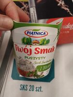 Whipped cream chees with herbs