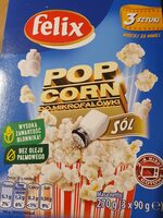 Pop corn do mikrofalówki solony