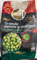Orzeszki ziemne w skorupce o smaku wasabi