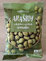 Arašídy v těstíčku s příchutí wasabi