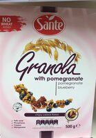 Granola with pomegranate