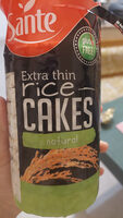 Sante Rice Cakes Natural