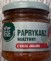 Paprykarz warzywny z kaszą jaglaną