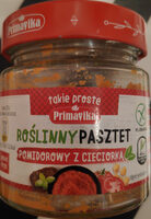 Roślinny pasztet pomidorowy z cieciorką