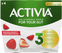 Activia Yoghurt Jordbær 4x125g