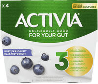 Activia Yoghurt Blåbær 4x125g