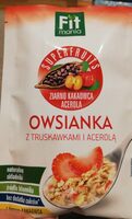 Owsianka z truskawkami