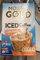 Iced coffee caramal
