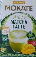 Matcha latte mango