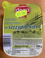 Salatka warzywna ze szczypiorkiem