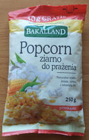 Popcorn ziarno do prażenia