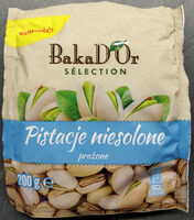 Pistacje niesolone prażone