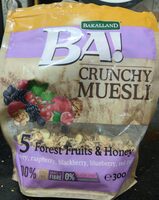 Crunchy Muesli Forest Fruits & Honey