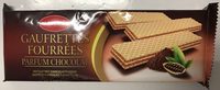 Gaufrette fourrée parfum Chocolat