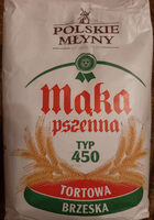 Mąka pszenna typ 450 tortowa brzeska