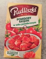 Pudl. pomidory Krojone Kart. 390g