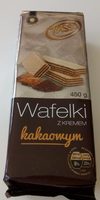 Wafelki z kremem kakaowym