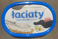 Łaciaty serek śmietankowy