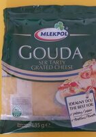Gouda grated cheese