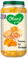 Olvarit Pompoen Kip Aardappel 15+ Maanden 250 g