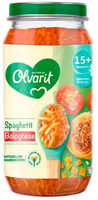 Olvarit 15+ Maanden Spaghetti Bolognese 250 g