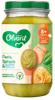Olvarit 8+M Pasta Spinazie Zalm Maaltijdpotje