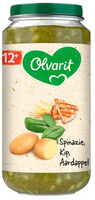 Spinazie kip aardappel
