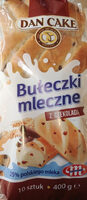 Bułeczki mleczne z czekoladą