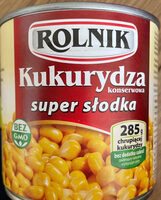 Kukurydza konserwowa super słodka