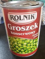 Groszek konserwowy green peas