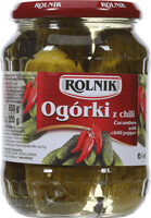Rolnik Cornichon Pimente 330G