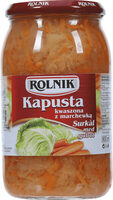Rolnik Surkål med Gulrøtter 900ml