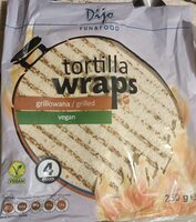 Grilled tortilla wraps