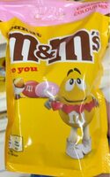 M&M's Pink Mix Chocolade en Pinda in Suikerlaagje 150g