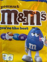 M&M's Blue Mix Chocolade en Pinda in Suikerlaagje 150g