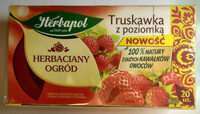 Herbata truskawka z poziomką