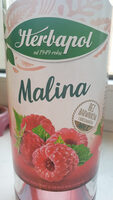 Syrop owocowy o smaku malinowym