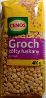 Groch żółty łuskany połówki