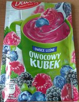 Kisiel Owocowy Kubek, owoce leśne