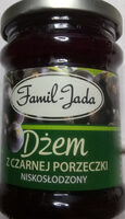 Dżem z czarnej porzeczki niskosłodzony