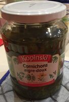 Cornichons aigre-doux