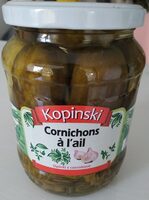 Cornichons à l'ail