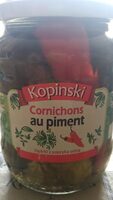 Cornichons au piment