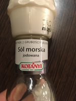 Sól morska jodowana