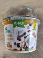 Coconut with museli & dried fruit