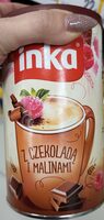 Inka z czekoladą i malinami