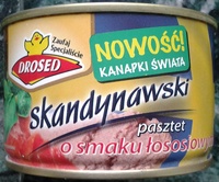 Skandynawski pasztet o smaku łososiowym