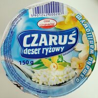 Czaruś - deser ryżowy o smaku waniliowym