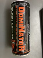 Dominator Strong Energy Drink Black Edition