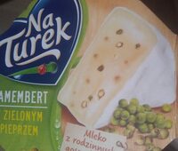 Ser pleśniowy camembert z zielonym pieprzem
